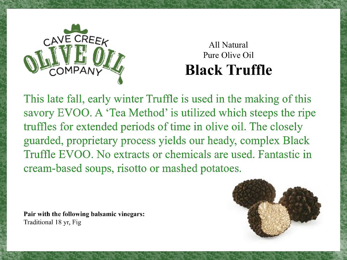 Black Truffle Pure Olive Oil