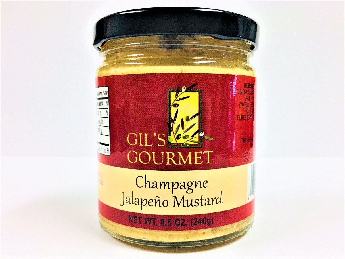Gil's Gourmet - Champagne Jalapeno Mustard 