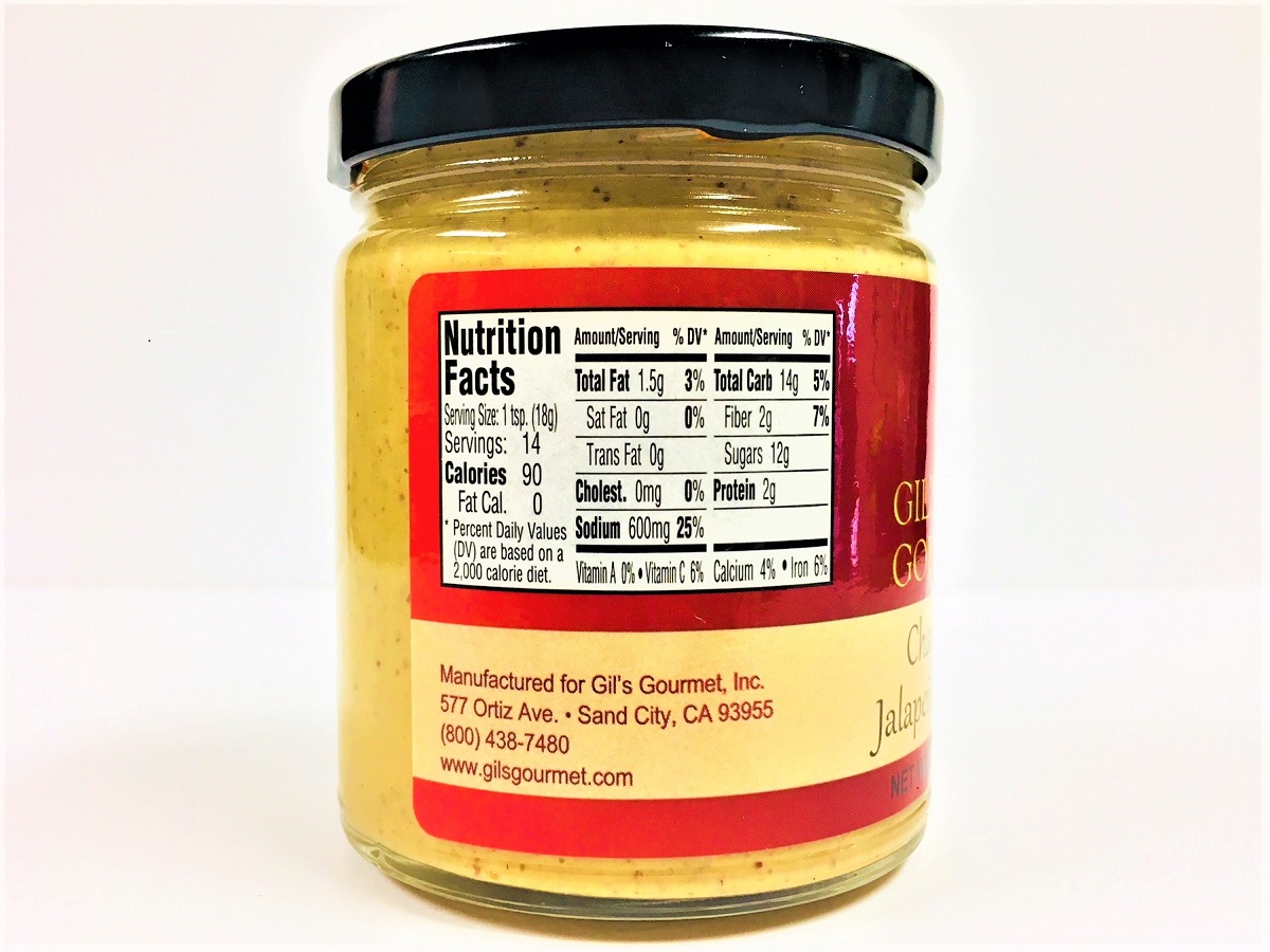 Gil's Gourmet - Champagne Jalapeno Mustard 