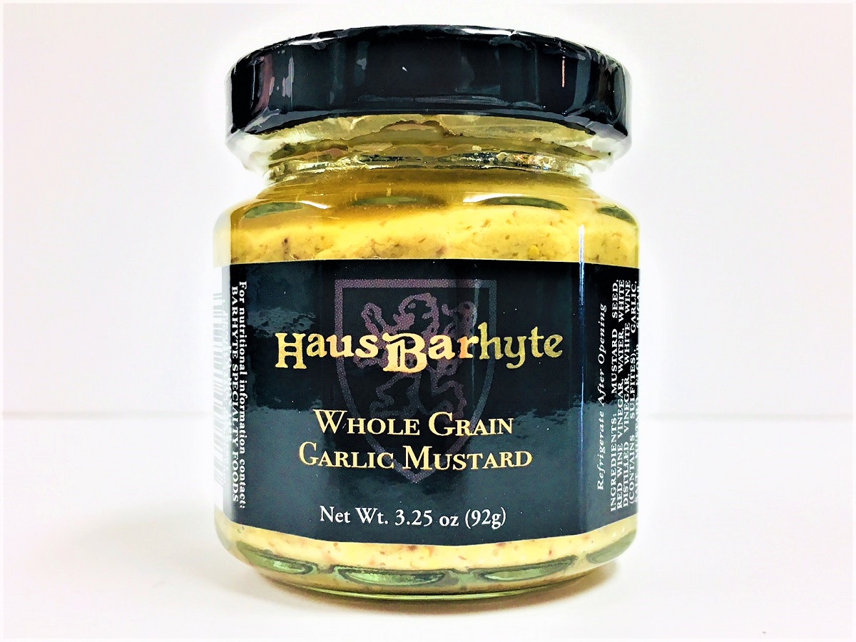 Haus Barhyte - Mini Whole Grain Garlic Mustard