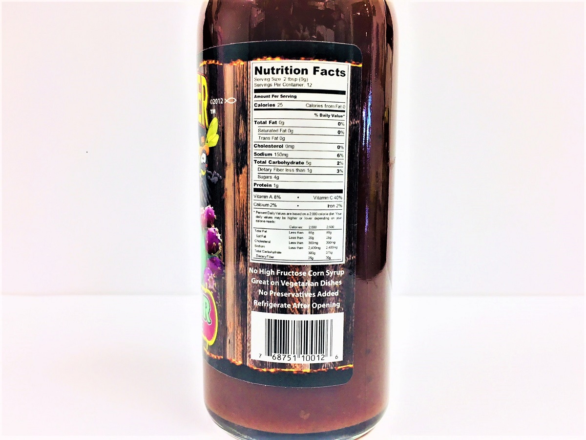 Sting 'N' Linger Prickly Pear BBQ Sauce