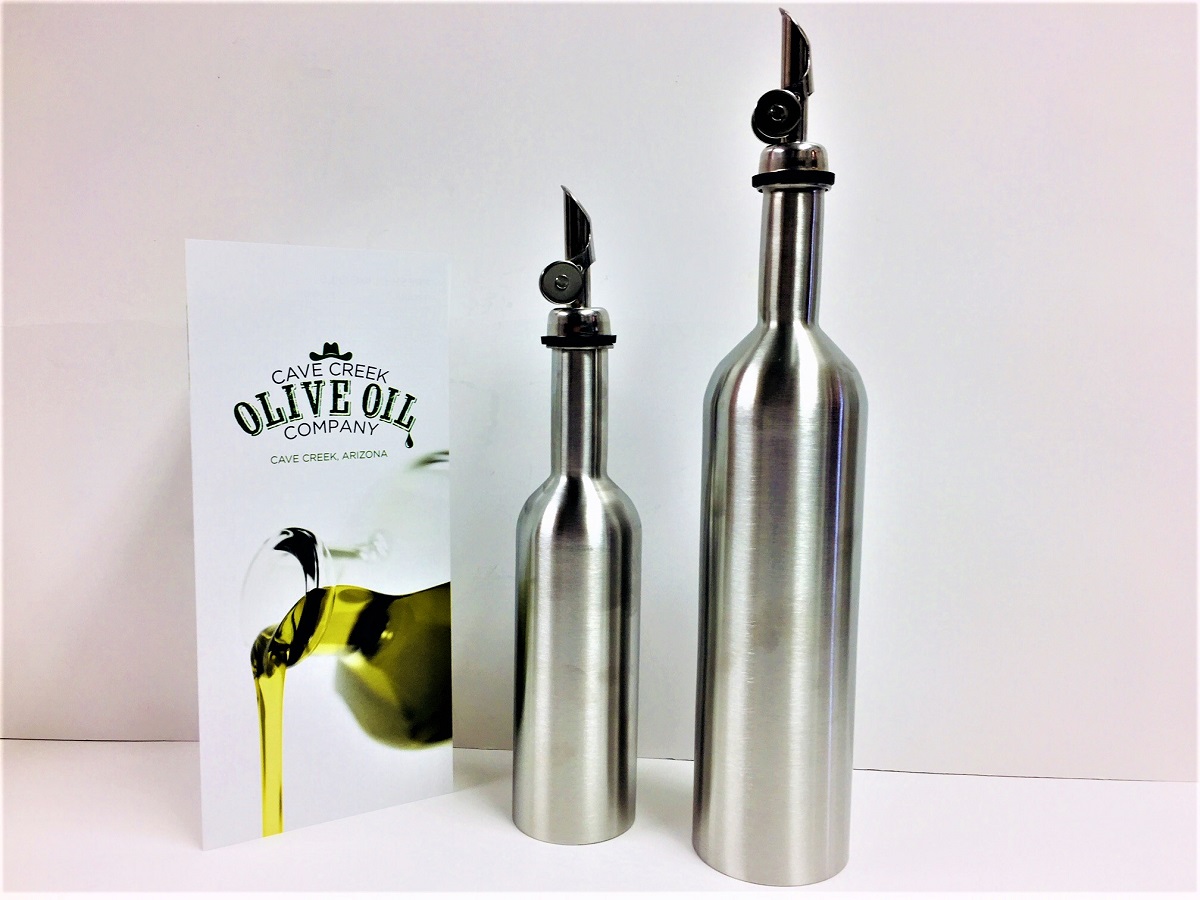 Stainless Steel Olive Oil Bottle