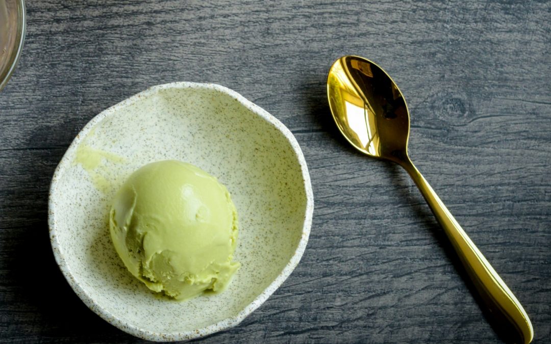 Kiwi & Lemon Olive Oil Sorbet