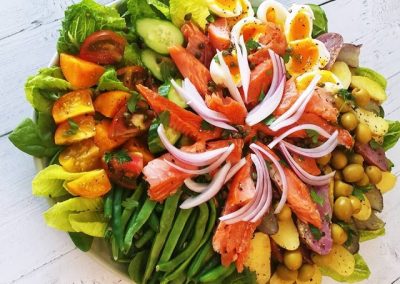 Smoked Salmon Nicoise Salad