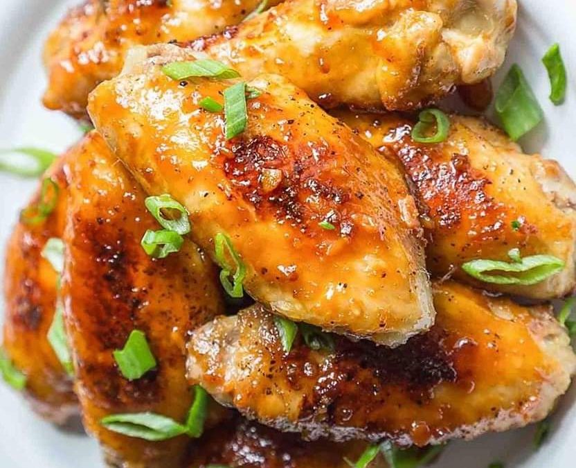 Honey, Soy, Ginger, Tangerine Balsamic Glazed Wings