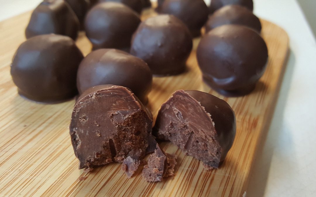 Dark Chocolate Aged Balsamic Truffles