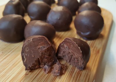 Dark Chocolate Aged Balsamic Truffles