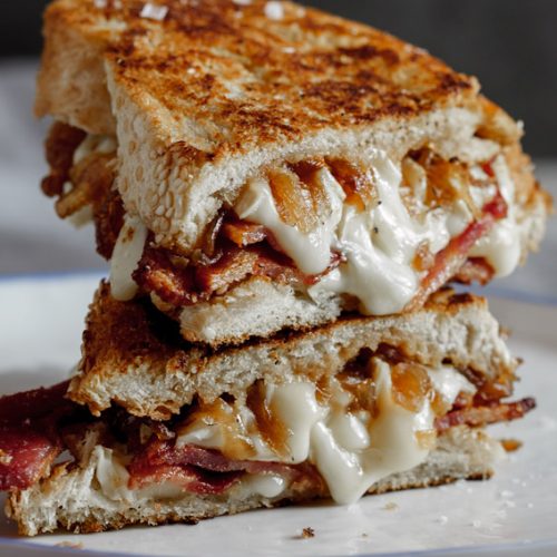 Grilled Cheese with Balsamic Onions